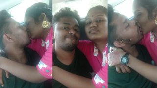 Desi Mallu Lovers Romance In Car Secret Sex Mms