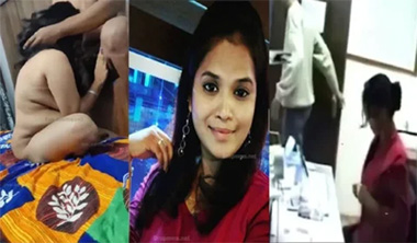 Indian Office Girl Blowjob – Threesome Sex Mms
